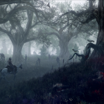 The_Witcher_3_Wild_Hunt_Geralt_travels_through_the_leshen's_domain